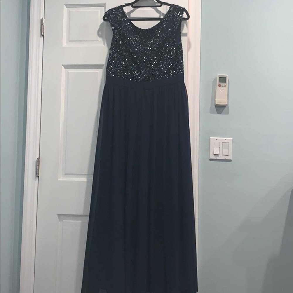 Navy Gown
